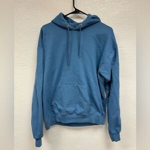 Blank Blue Hoodie